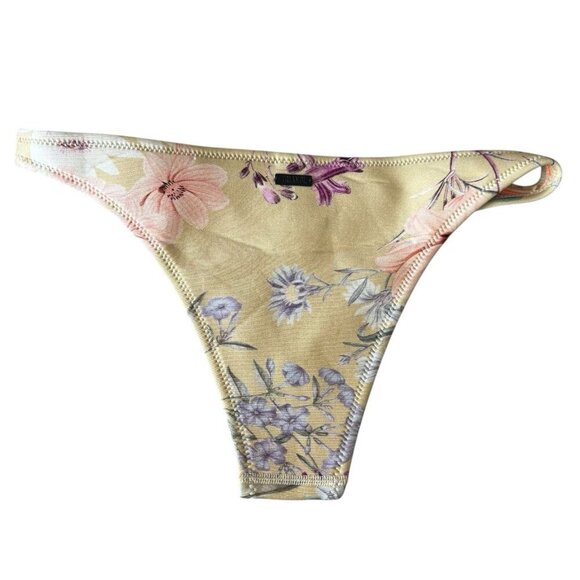 Triangl Tan Coco Neoprene Bikini Bottoms size XL Floral Print - Picture 2 of 6